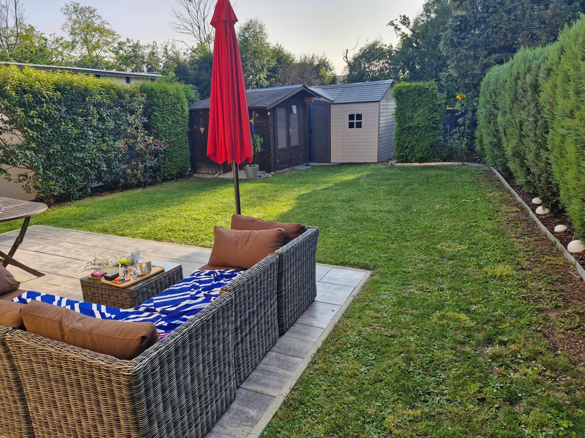 Ferienhaus An Der Brunnenaue 4 Sterne, E-Ladestation Am Haus, Wlan, Netflix, Garten サガルト エクステリア 写真